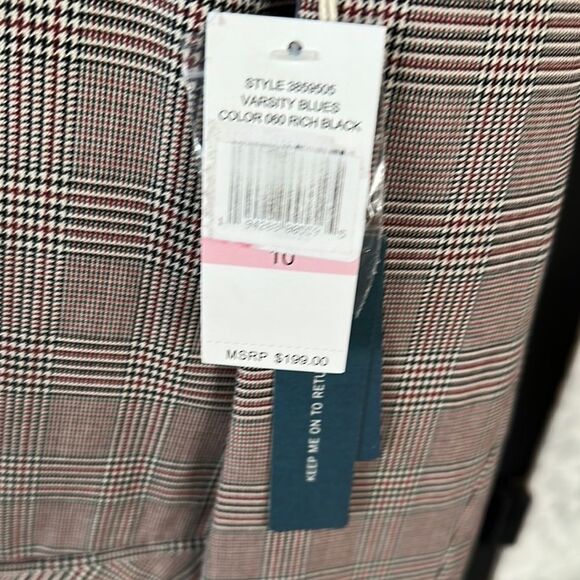 Court & Rowe Plaid Blazer NEW with tags - Picture 3 of 7